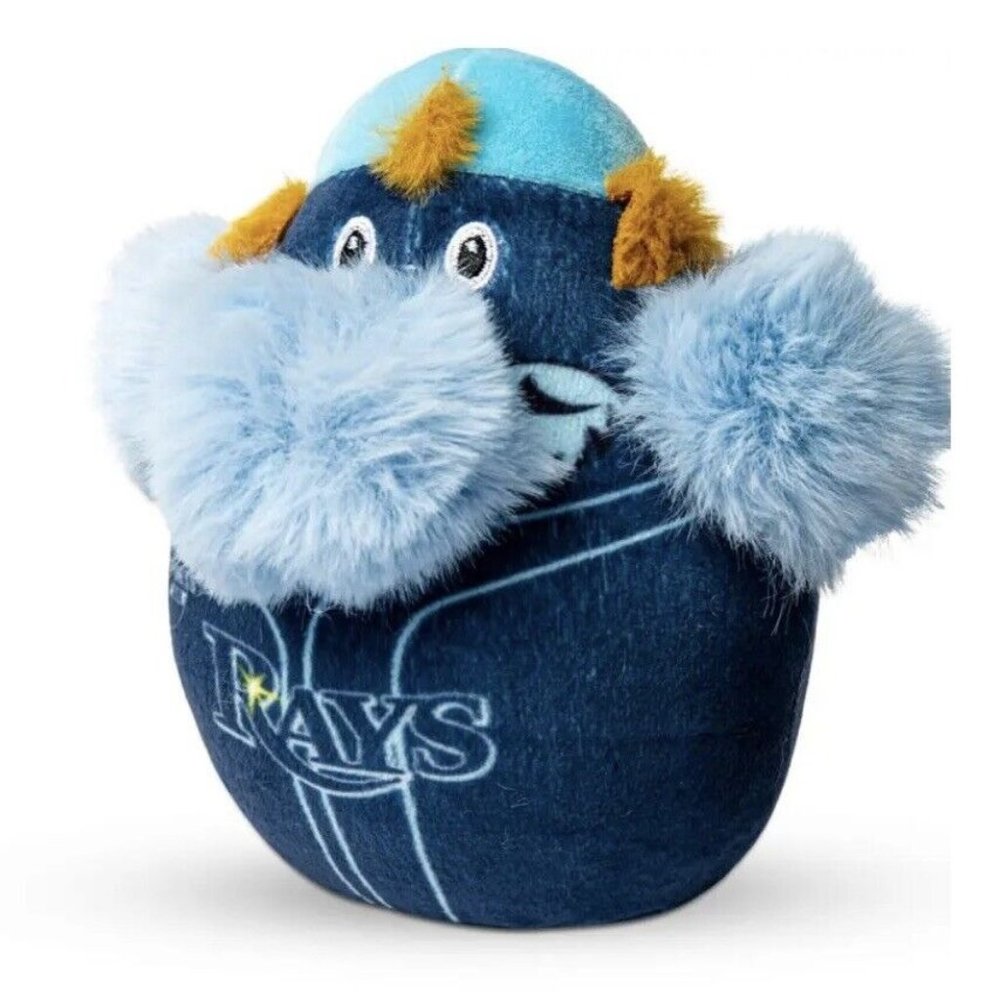 Tampa Bay Rays Giveaway Raymond Squish Plush SGA Blue Devil Embroidered Mascot - Picture 1 of 7